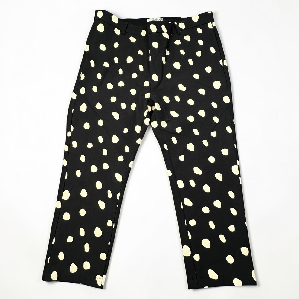 Bogey Boys Golf Cropped Knickers Mens 36x24 Polka Dot Macklemore Cotton Pants